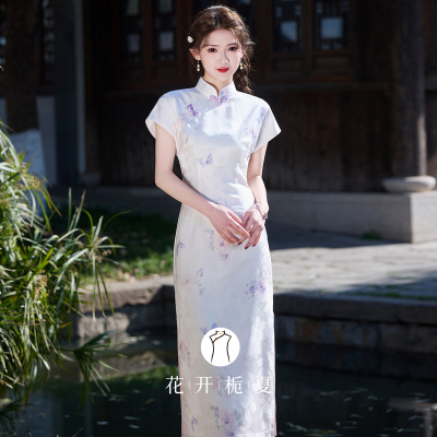 新中式改良年轻款少女旗袍