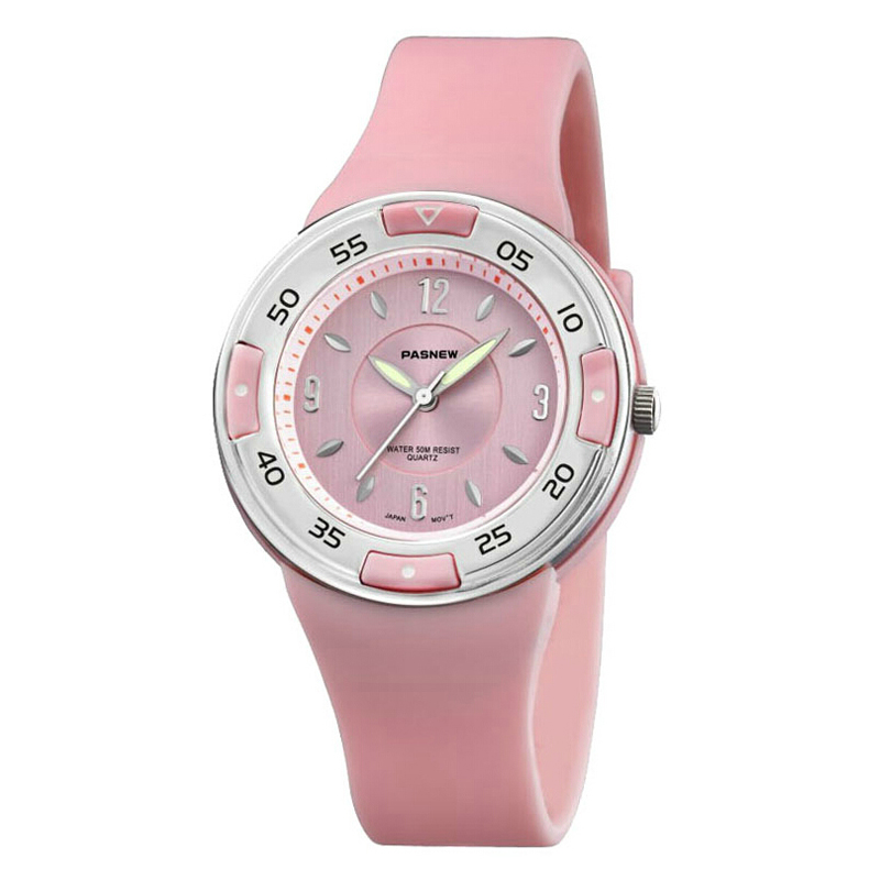 儿童不锈钢指针式夜光表防水手表