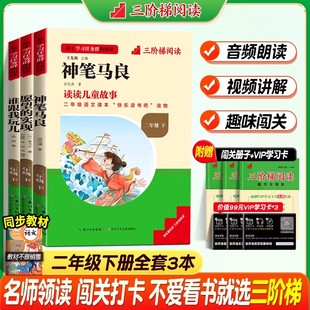 三阶梯阅读神笔马良二年级下册快乐读书吧愿望的实现谁跟我玩儿小学生课外阅读书籍一只想飞的猫小鲤鱼跳龙门小狗的小房子名校课堂