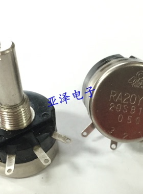原装日本TOCOS电位器RA20Y-OH 20SB103J 阻值10K圆轴20MM