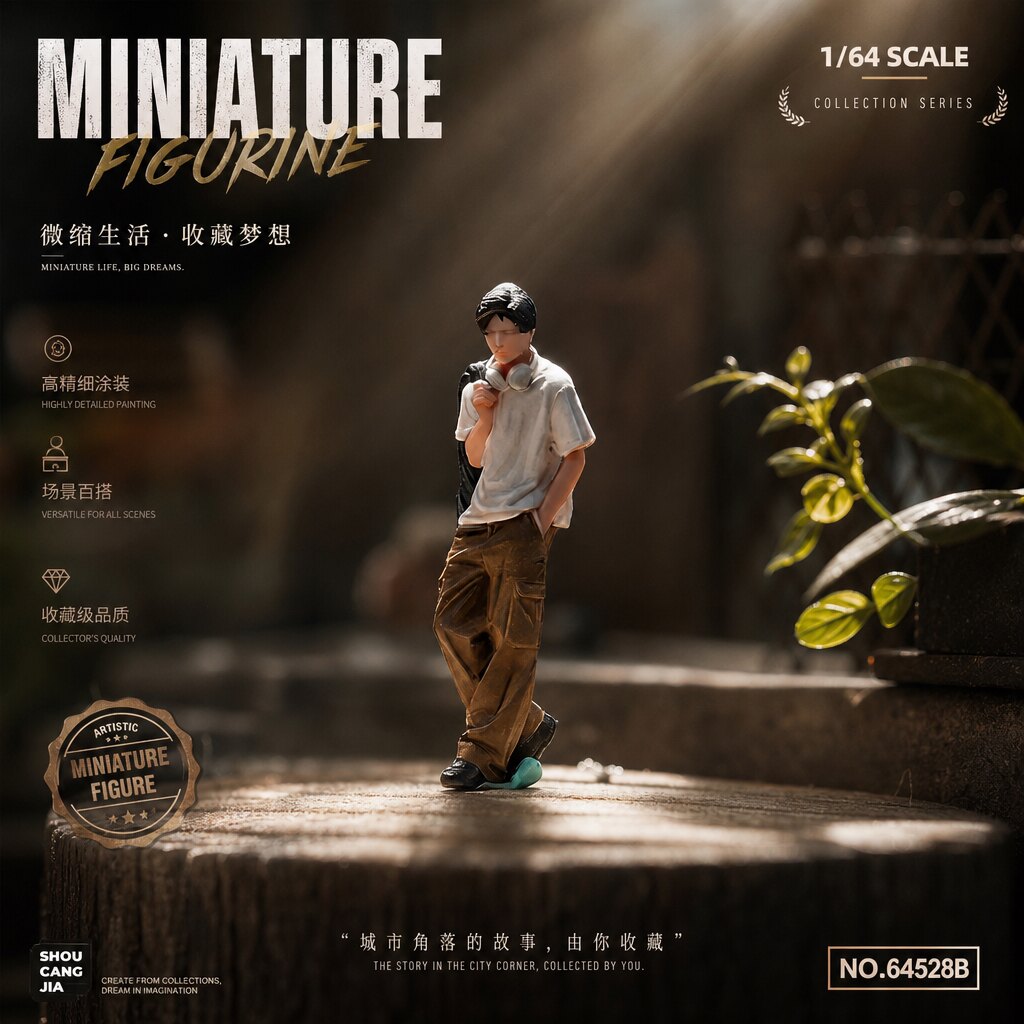 收藏家1/64静态微缩人偶摆件图片