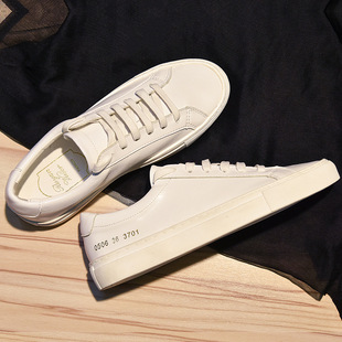 现货 情侣平底休闲百搭板鞋 一件代发 女单鞋 男 common小白鞋