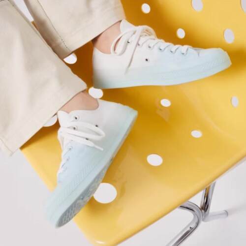 CONVERSE匡威帆布鞋 1970S少女渐变色清新运动休闲低帮A07087C