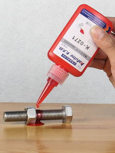 卡夫特K-0271厌氧胶螺丝胶螺纹胶红色高强度难拆卸耐高温271螺纹