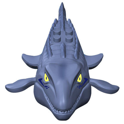 乐玩具积木侏罗纪恐龙公园沧龙巨齿鲨鳄鱼霸王龙迅猛龙拼装人仔高