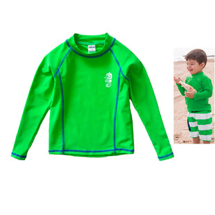 泳衣幼童泳衣宝宝温泉泳装 size 外贸男童沙滩长袖 男童游泳衣