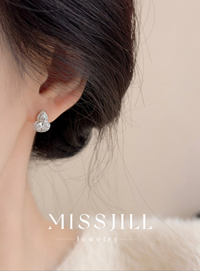 MISSJILL 糖心葫芦｜小众高级设计仙气甜美通体S925纯银葫芦耳钉