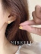MISSJILL·甜心方糖｜精致小众高级黄通勤日常通体925纯银耳钉饰