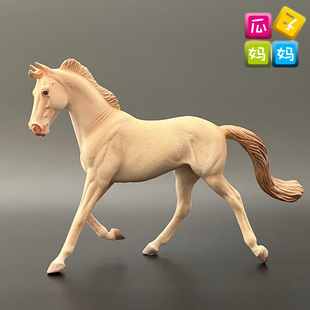collecta2023年新品 纯血母马仿真农场动物骏马模型儿童玩具88985