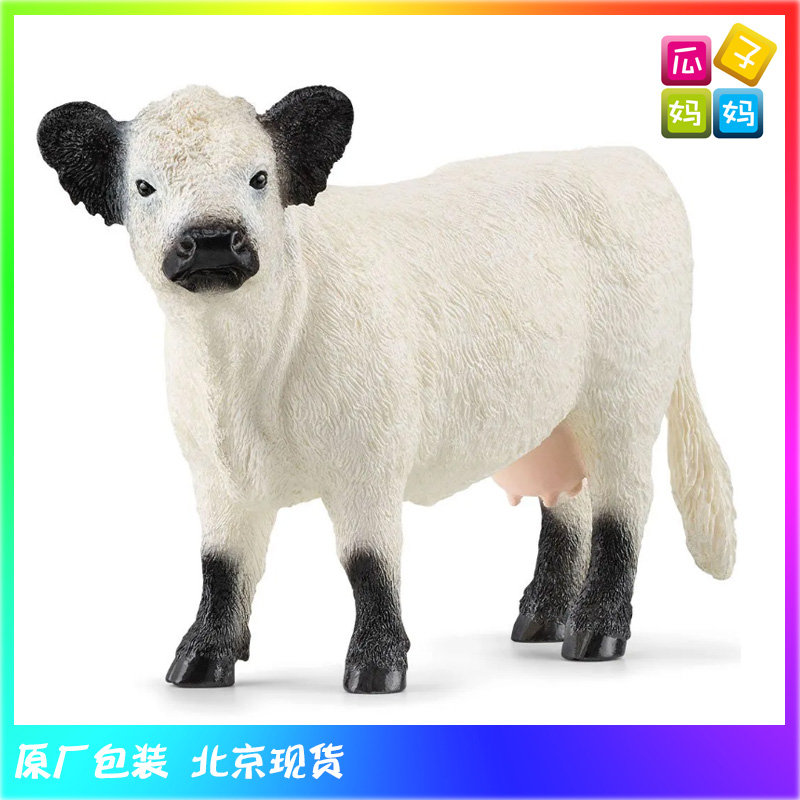 思乐schleich 盖洛威牛2023年仿真农场动物模型儿童认知玩具13960