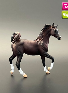 collecta2022年阿拉伯母马仿真农场马术动物模型儿童玩具88955