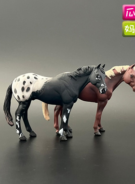 collecta阿帕卢萨公马仿真农场骏马马术动物模型儿童玩具88436