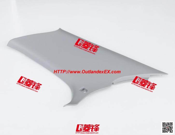 CT9A后侧饰板/Evolution9代后侧窗饰板/EVO9代后挡玻璃饰板（右）