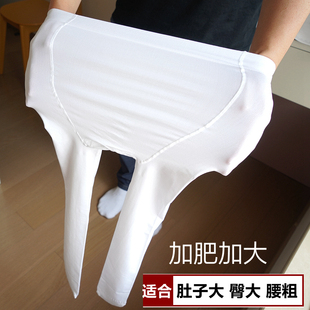 儿童舞蹈袜加肥加大秋冬女童连裤袜胖童加绒打底女孩白色连体袜