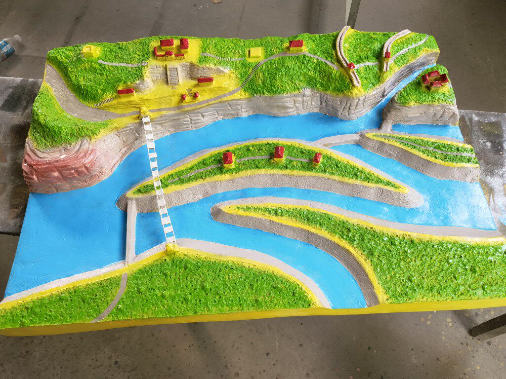 教学历史模型 科教 都江堰古水利工程模型 历史教室 直销