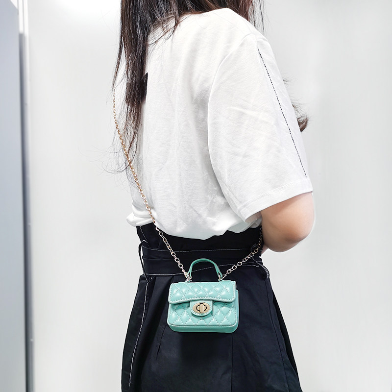 米勒斯迷你贝壳包袋挂件可爱零钱包女包时尚潮流mini小包头层羊皮