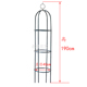 包邮 户外藤月铁线莲柱形花架铁艺铁艺花架圆柱花架铁制花支架