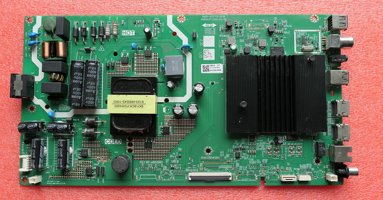 创维液晶电视机主板5800-A7S770