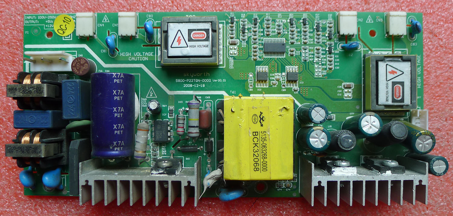 创维电视机电源板5800-P22TQN