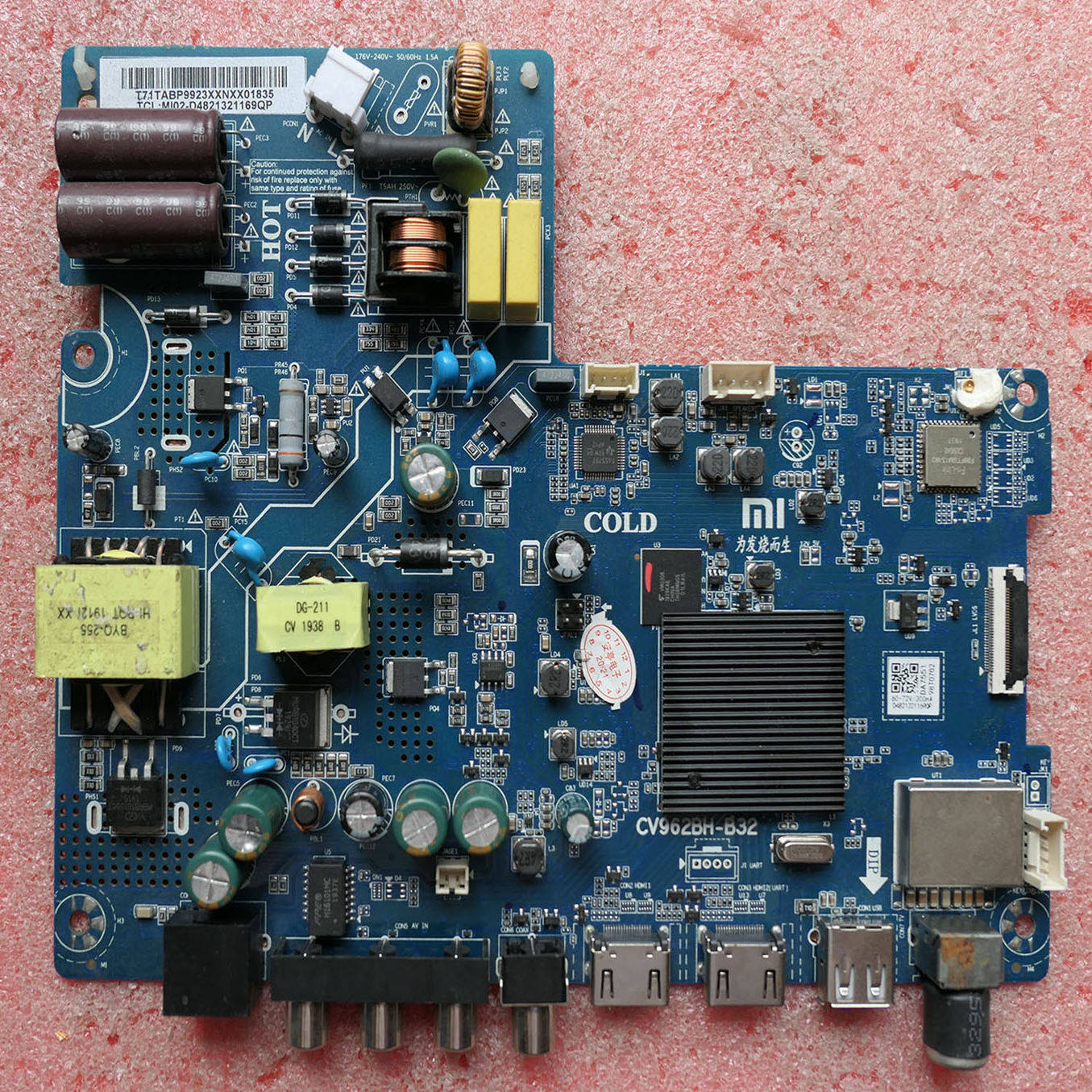 小米L32M5-AZ主板CV962BH-B32