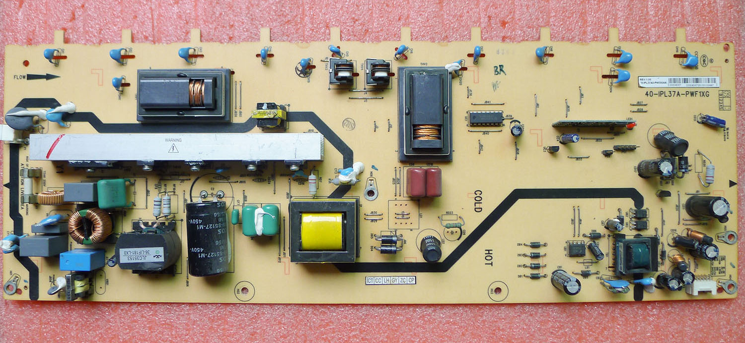 TCL电视电源板40-IPL37A-PWE1XG