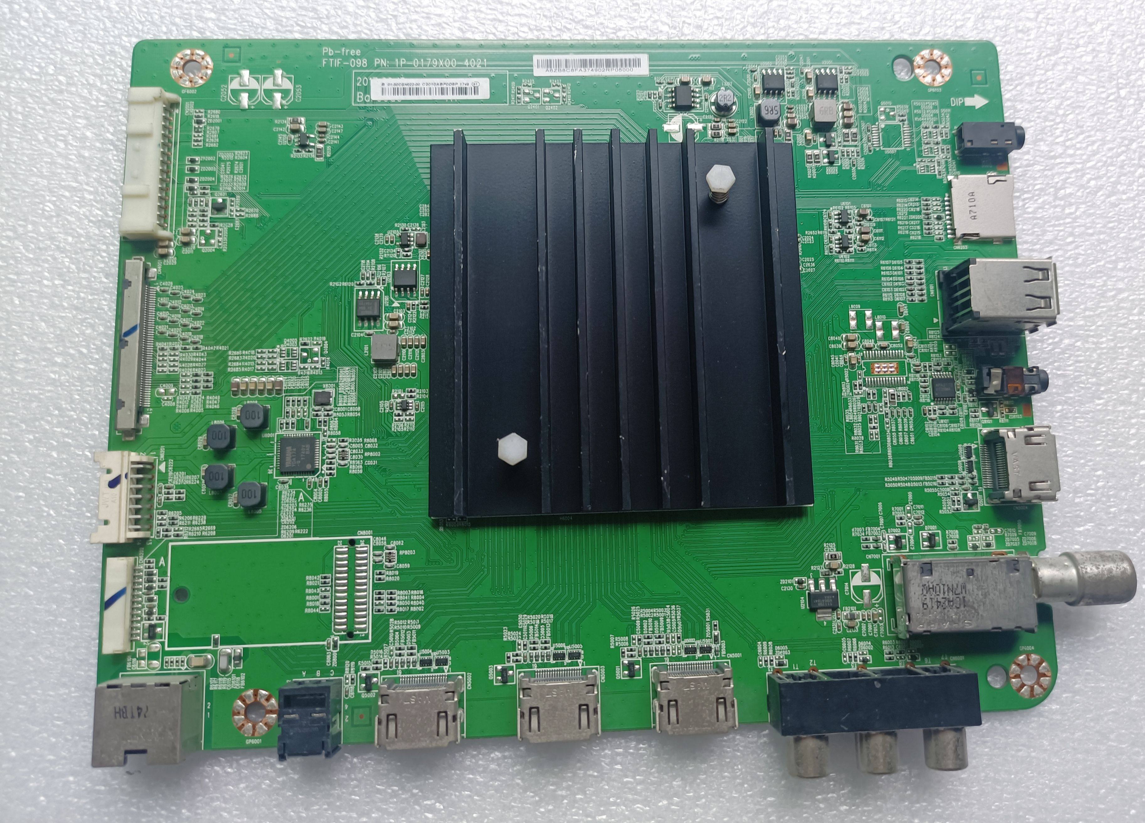 夏普电视机主板1P-0179X00-4021