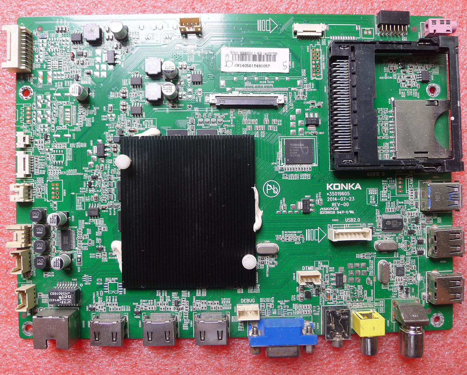 原装康佳液晶电视led43x8800b 50/55x8800u主板35019605 35020796