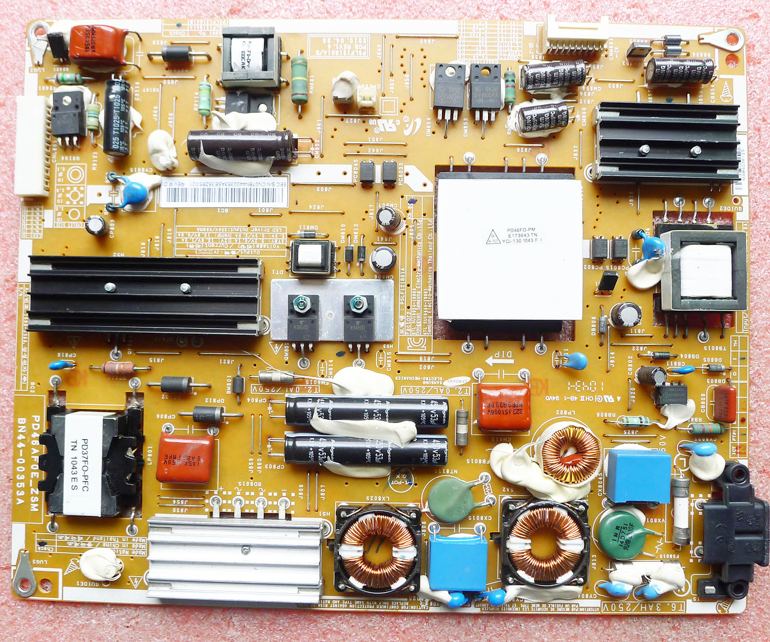 三星电视机电源板BN44-00353A