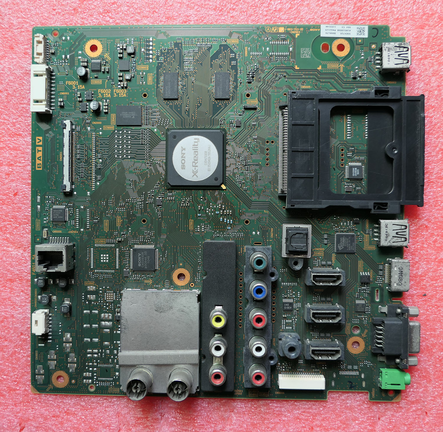 索尼液晶电视机主板1-883-753