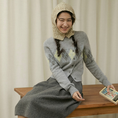 复古英伦学院风气质上衣女