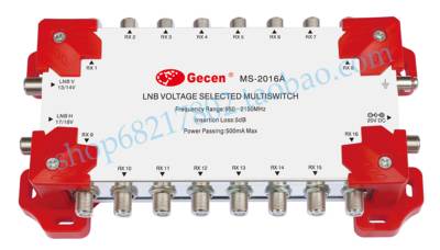 2进16出多路开关13/18切换功分器