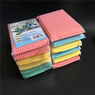 乐邦仕 洗碗海绵厨房特惠装网棉洗锅清洁块洗杯子刷盘子海棉