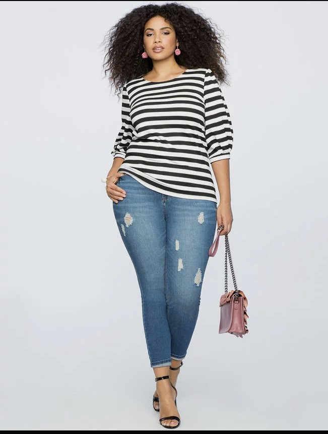 胖mm高腰特大码弹力紧身牛仔小脚裤女水洗蓝色腰3尺1-3尺8有280斤