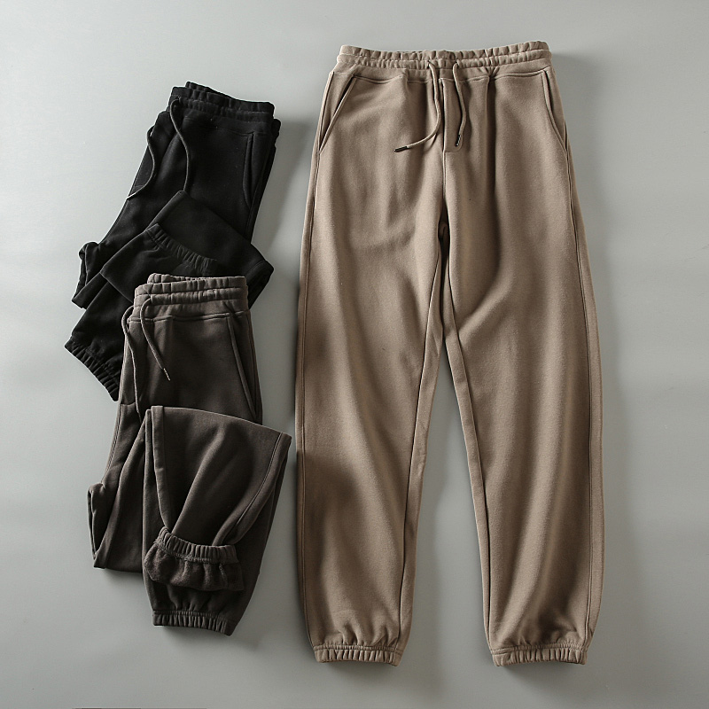 卫裤宽松日常毛圈抓绒休闲裤长裤