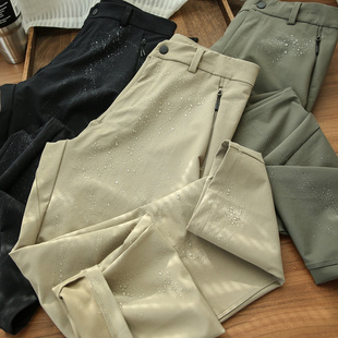 软壳裤 秋季 户外运动休闲百搭直筒裤 立体裁剪透气防泼水男士 潮 新款