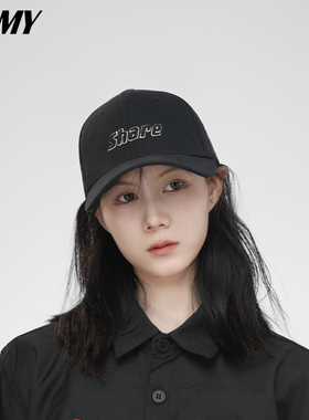 DLMY上新款硬顶棒球帽秋冬女立体刺绣字母鸭舌帽显脸小东大门帽子