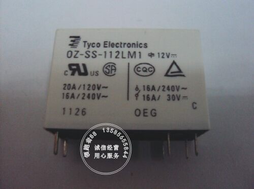 全新正品 泰科Tyco/OEG 继电器 OZ-SS-112LM1 DC12V