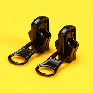 羽绒服双面拉链头衣服修复金属拉锁头配件万能冲锋衣替换树脂5号8