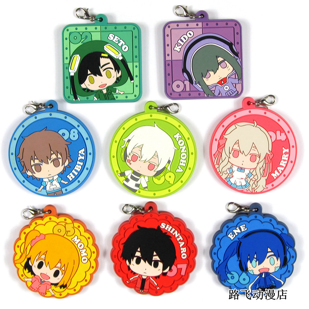 阳炎project日单散货橡胶挂件小樱茉莉木户蕾雨宫响也如月桃幸助