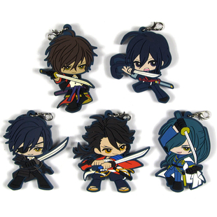 刀剑乱舞橡胶挂件日单散货笑面青江鲶尾藤四郎烛台切光忠周边日谷