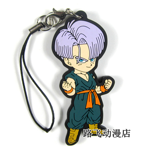 七龙珠Z橡胶挂件日单散货特兰克斯杜拉格斯手机链周边谷书包挂饰