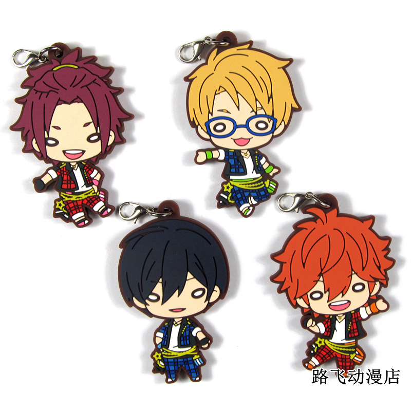 ES偶像梦幻祭豆豆眼橡胶挂件