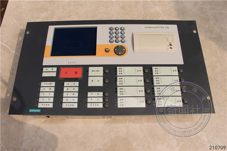 西门子消防报警主机fc726-cn基本单元显示操控面板模块主控板 询