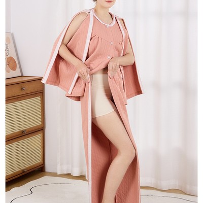 冬季护理服套装女袖子开口输液