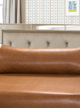 藤席枕头套 1.5m长枕套夏季情侣双人单枕席1.2m加长1.8枕芯套精品