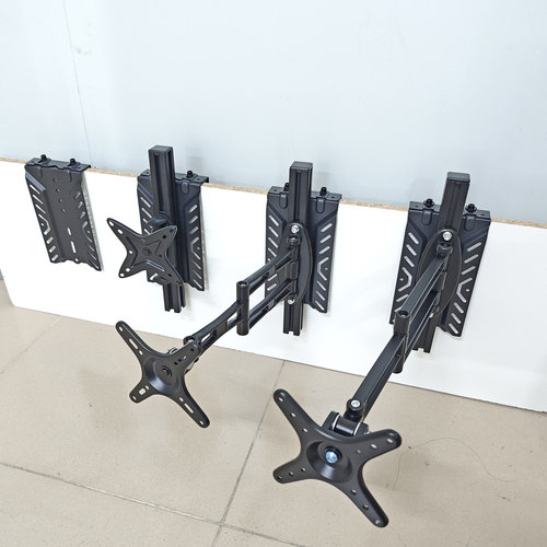 工位屏风转角显示器挂架