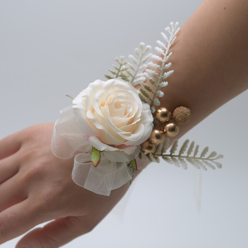 森系小清新仿真玫瑰花婚庆用品