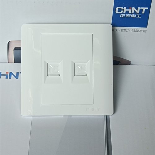 正泰86型网络插座面板电脑网线
