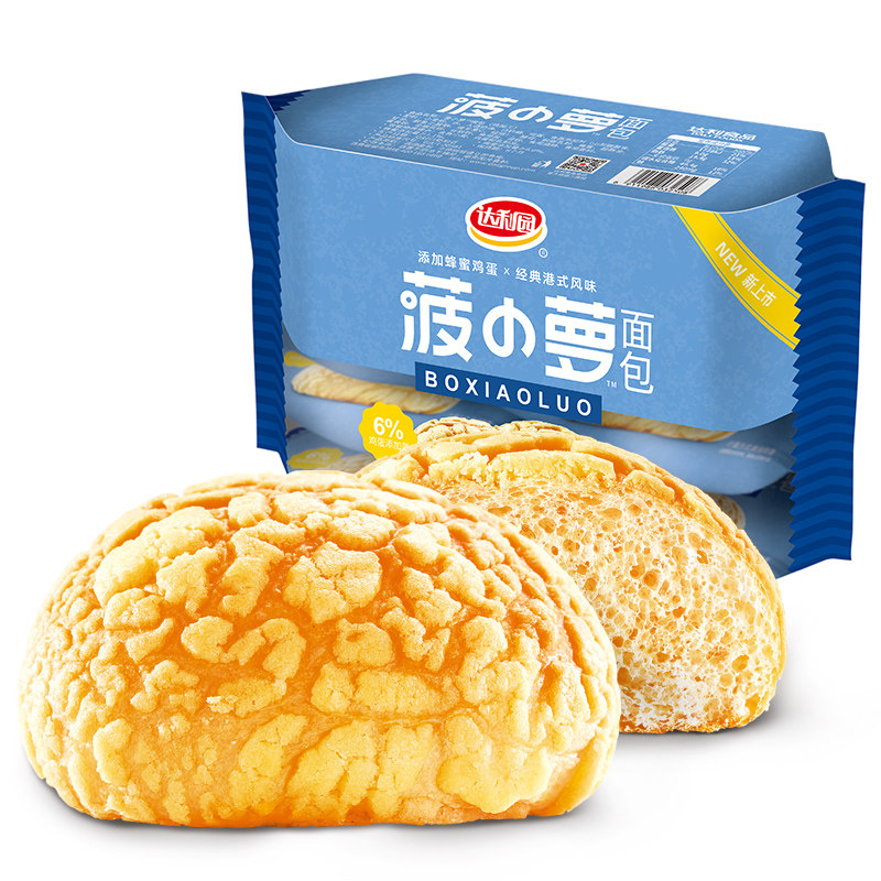 达利园菠小萝面包糕点散装休闲零食早餐下午茶夜宵懒人即食点心