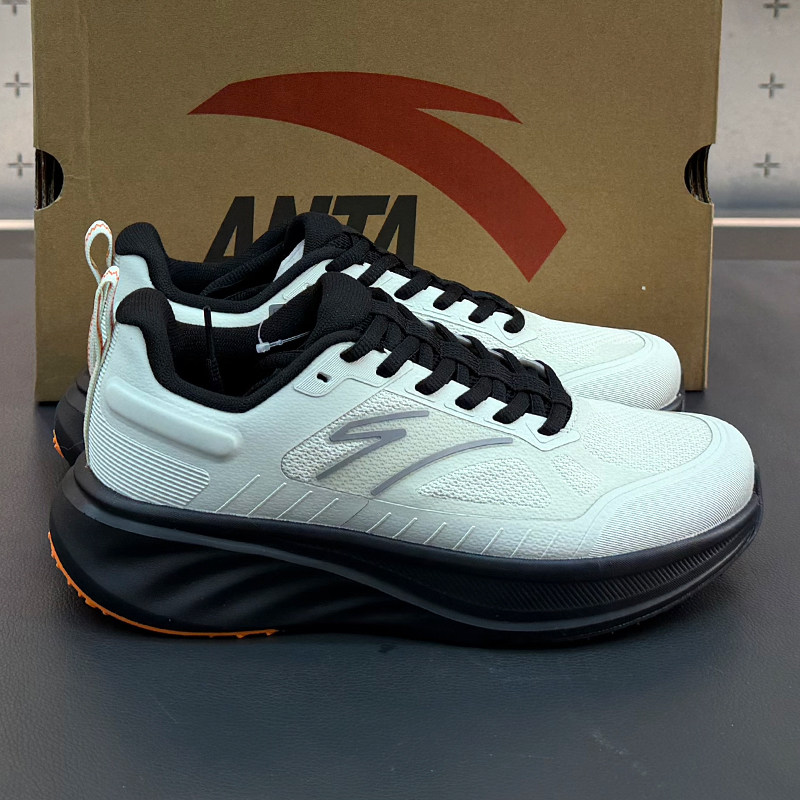 安踏城际丨缓震回弹慢跑鞋男鞋冬季防滑耐磨黑色运动鞋112545592,运动鞋new,跑步鞋,淘宝优惠券,粉丝福利购,淘宝优惠卷